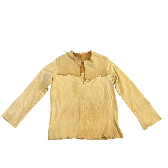 Genuine Handmade Deerskin Pullover Shirt Tunic - Picture 1 of 8